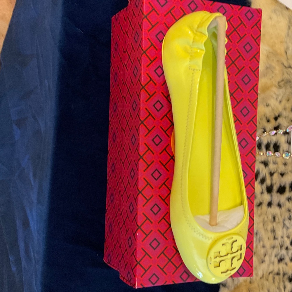 Yellow Ballet Flats